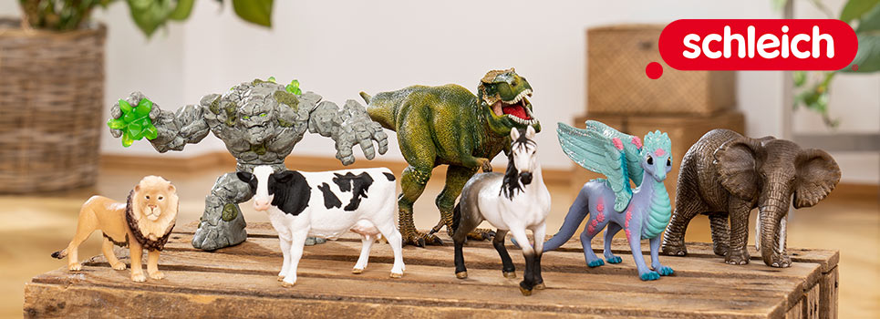 Schleich dyr og legetj