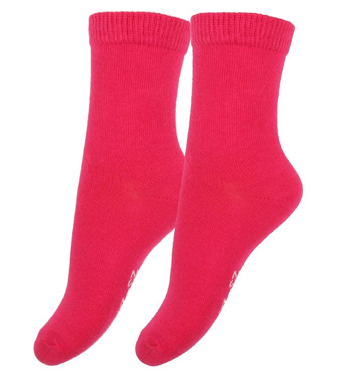 15: Fuzzies Strømper - 2-Pak - Pink
