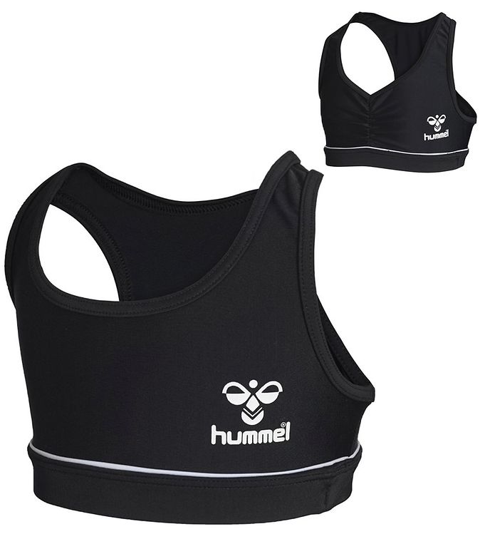 Hummel Bikini Top - HMLMedine - UV50+ - Sort/Hvid