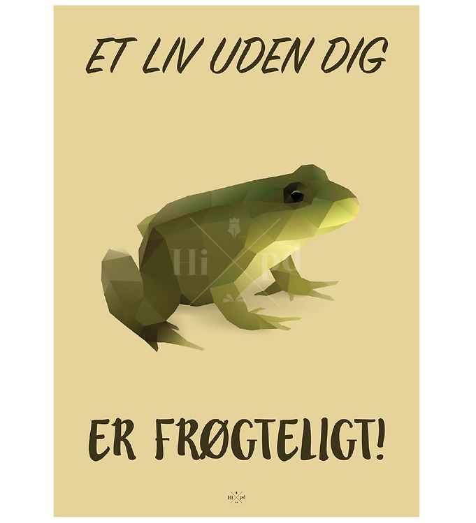 Image of Hipd Plakat - A3 - Frø - OneSize - Hipd Plakat (58928-314709)