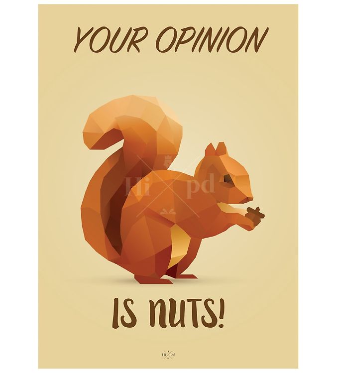 Image of Hipd Plakat - A3 - Nuts - OneSize - Hipd Plakat (58961-314747)