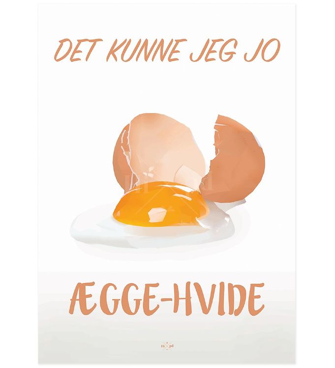 Hipd Plakat - A3 - Æggehvide