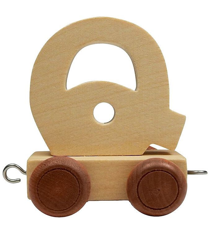 Image of Bino Toys Navnetog - Træ - 5 cm - Q - OneSize - Bino Toys Navnetog (61762-329667)
