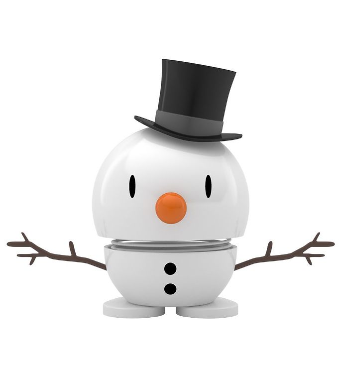 Image of Hoptimist Baby Bumble - 9 cm - Snowman - Hvid - OneSize - Hoptimist Hoptimist (66284-356670)