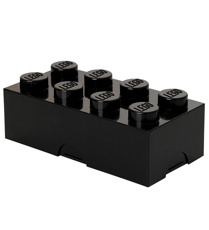 LEGO® Storage Madkasse - 8 Knopper - Sort