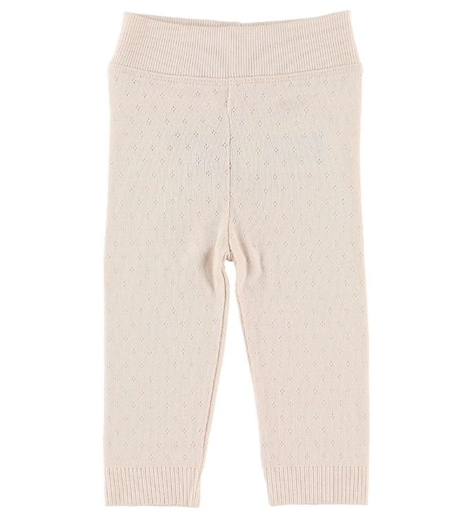 #2 - Noa Noa miniature Leggings - Pudder m. Hulmønster