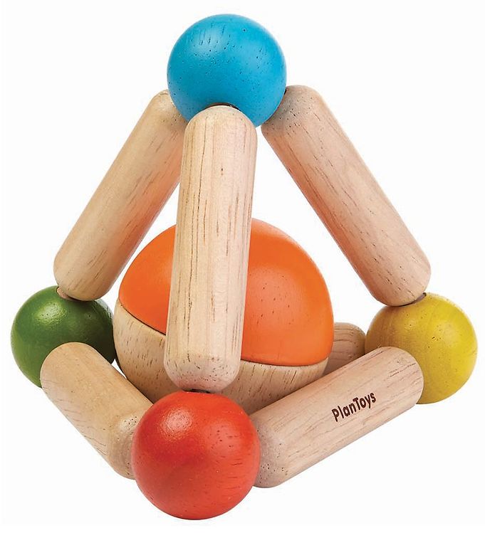 Image of PlanToys Gribelegetøj - Trekant - Multifarvet - OneSize - PlanToys Gribelegetøj (75257-405932)