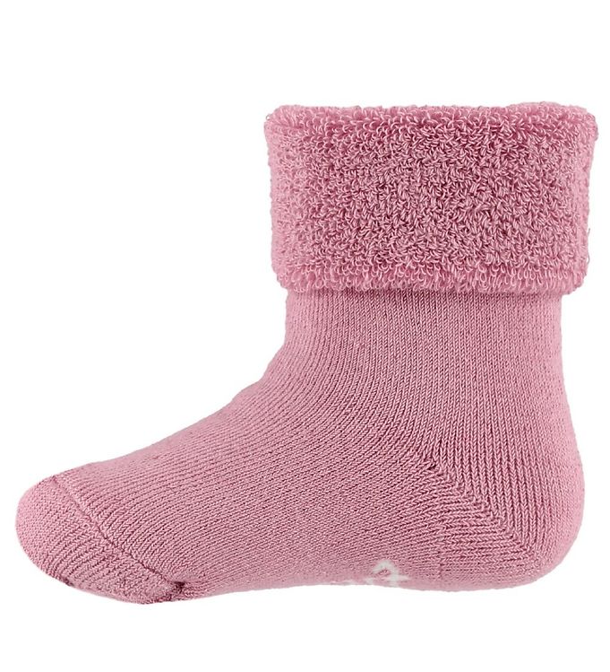 Fuzzies Frotte Strømper - Rosa