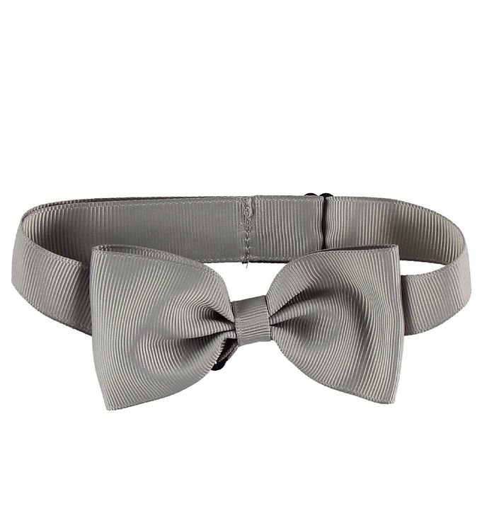 Image of Bows By Stær Butterfly - Grosgrain - Grå m. Struktur (91009-494602)