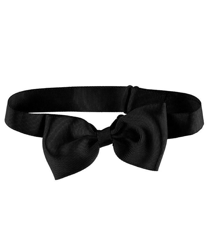 Image of Bows By Stær Butterfly - Grosgrain - Sort m. Struktur (91010-494603)