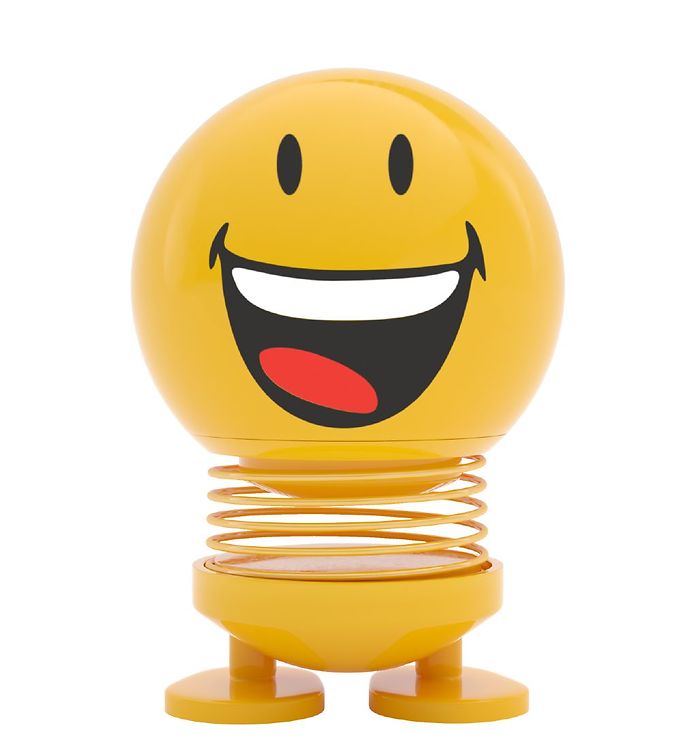 Image of Hoptimist Baby Smiley Joy - 8 cm - Gul - OneSize - Hoptimist Hoptimist (92619-503200)