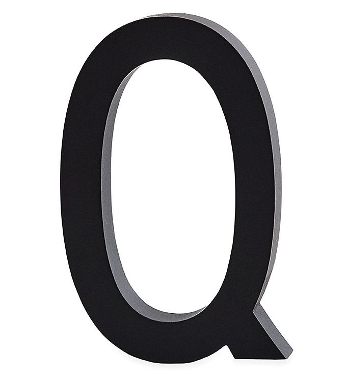 Image of Design Letters Alubogstav - Q - Sort - OneSize - Design Letters Alubogstav (94474-514075)