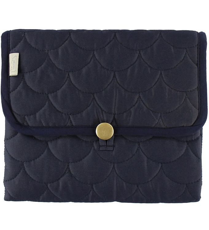 4: Cam Cam Copenhagen Pusleunderlag Quilted Navy